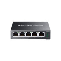 SWITCH | TP-LINK | ES205GP | 5 PUERTOS GIGABIT ETHERNET 10/100/1000 4 X POE ACTIVO 65W | 10 GBIT/S | 8000 ENTRADAS