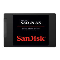 UNIDAD DE ESTADO SOLIDO SSD INTERNO SANDISK PLUS 500GB 2.5 SATA3 7MM LECT.545/ESCR.505MBS  SDSSDA-500G-G28