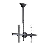 BASE SOPORTE VESA AJUSTABLE DE MONTAJE EN TECHO PARA PANTALLAS DE 37 A 75 PULGADAS - MASTIL CORTO - STARTECH.COM MOD. FPCEILPTBSP