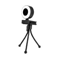 CAMARA WEB BALAM RUSH STELAR CW750 /USB/ CON LUZ LED/ MICROFONO INTEGRADO/NEGRO / BR-932974