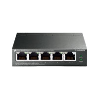 TP LINK SWITCH TL-SG105PE 5 PUERTOS CON 4 PUERTOS POE+