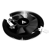 DISIPADOR ACTECK POLAR CP VC100 / 80 X 25 MM / VELOCIDAD 2200 RPM / SILENCIOSO 22 DB / FLUJO DE AIRE 27 CFM / CONECTOR SMALL 3 PIN / TDP 60 W / AC-936736