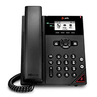 TELEFONO IP HP POLY 911N0AAAC3 VVX 150/ 2 LINEA PANTALLA LCD 2.5 PULGADAS 4 TECLAS PROGRAMABLES POE 2 PUERTOS 10/100 ALTAVOZ COLOR NEGRO NO INCLUYE FUENTE PODER