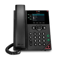 Poly VVX 250 4-line IP Phone, PoE enabled