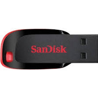 Memoria USB SanDisk Flash Cruzer Blade 16GB USB 2.0 Color Negro SDCZ50-016G-B35