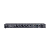 PDU MONITOREADO CYBERPOWER (PDU31002) 100-120VAC, 20A (16A DERATED), MONITOREO REMOTO, LCD A COLOR CONFIGURABLE Y HOT-SWAPPABLE, 1U RACK, 8 NEMA 5-20R, ENTRADA NEMA L5-20P, PUERTO ETHERNET, USB Y SER