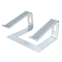 BASE DE ESCRITORIO PARA LAPTOP, SOPORTA 5KG, DE ALUMINIO, COLOR PLATA, BASE RISER ELEVADOR ERGONMICO PARA LAPTOP, PARA MACBOOK AIR/PRO, DELL XPS, LENOVO - STARTECH.COM MOD. LAPTOP-STAND-SILVER