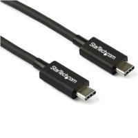 CABLE THUNDERBOLT 3 DE 0.8M - 40GBPS - CERTIFICADO - ACTIVO - COMPATIBLE USB-C - ENTREGA DE POTENCIA PD 100W - DUAL 4K - STARTECH.COM MOD. TBLT34MM80CM