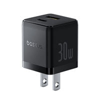 ORGANIZADOR DE CABLES BASEUS 3CLIPS MAGNETICOS, COLOR NEGRO