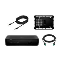 HP POLY STUDIO A2 PUENTE DE AUDIO CON CABLE CAT6A Y CABLE DE EXTENSIN PARA MICRFONO Y PLACA DE MONTAJE.