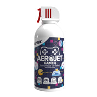 AIRE COMPRIMIDO | SILIMEX | AEROJET GAMER 300 ML |  REMOVEDOR DE POLVO 360 (PERMITE QUE EL PRODUCTO PUEDA SER APLICADO EN CUALQUIER POSICIÓN) | LIBRE DE CFCS Y HCFCS