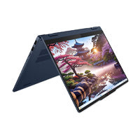 LAPTOP LENOVO IDEAPAD 5 2 EN 1 14AKP10/RYZEN AI 7 350 2.0 GHZ/16GB/512GB SSD/14 WUXGA TOUCH/360/TECLADO RETROILUMINADO/COLOR AZUL COSMICO/WIN 11 HOME/1 AÑO CENTRO DE SERVICIO