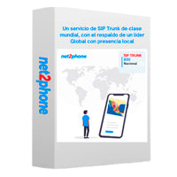 800 NACIONAL - NET2PHONE - LICENCIA POR NUMERO PARA TRONCAL SIP - RENTA MENSUAL - ENTREGA ELECTRONICA
