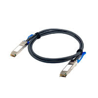 CABLE DE CONEXION DIRECTA QSFP8 DAC DE 1.5 M PARA REDES 100GBE, DISEÑADO PARA CONECTAR DISPOSITIVOS CON PUERTOS QSFP28 COMO NAS Y SWICHES COMPATIBLES MEDIANTE UN ENLACE DE ALTA VELOCIDAD