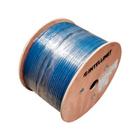Bobina Cable Intellinet Cat 6a SFTP 305m Sólida Color Azul