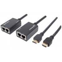 Manhattan HDMI Video Extender Over Cat5/6 30m Black