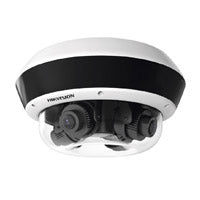 CAMARA PANOVU SERIES / VISTA PANORáMICA 360º / HIKVISION DS2CD6D44G1IZS 4 LENTES MOT. 2.8 A 8 MM (5 MEGAPIXEL POR LENTE) / 20 MEGAPIXEL EN TOTAL / DARKFIGHTER / EXTERIOR IP67 / IK10 / HI-POE / WDR /