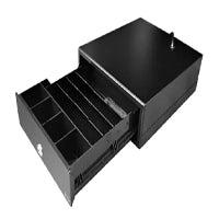 CAJON DE DINERO 3NSTAR CD200, NEGRO, COMPARTIMIENTOS 3 BILLETES - 4 MONEDAS
