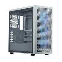 GABINETE COOLER MASTER ELITE 502, ARGB FAN 4 / BLANCO / MEDIA TORRE/ITX / MICRO ATX / ATX / VENTANA