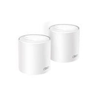 ROUTER | TP-LINK | DECO X10 (2-PACK) | MESH | WIFI 6 | AX1500 | 2 PUERTOS GIGABIT | CONECTA HASTA 120 DISPOSITIVOS
