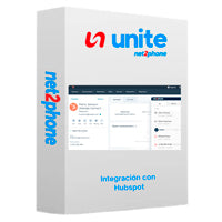 INTEGRACION A HUBSPOT - NET2PHONE - PARA CONMUTADOR TELEFONICO UNITE - LICENCIA POR USUARIO - RENTA MENSUAL - ENTREGA ELECTRONICA