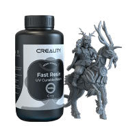 CREALITY RESIN GREY 1KG BLACK PLASTIC BOTTLE