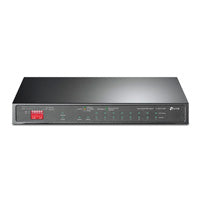 SWITCH | TP-LINK | TL-SG1210MP | 10 PUERTOS GIGABIT | CON POE DE 8 PUERTOS | NO ADMINISTRABLE | 9 PUERTOS RJ45 GIGABIT Y 1 PUERTO COMBO SFP / RJ45 GIGABIT