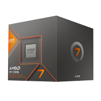 Procesador AMD Ryzen 7 8700F 4.1GHz 16MB 65W 8 Cores 16 Threads Socket AM5 sin Graficos con Disipador