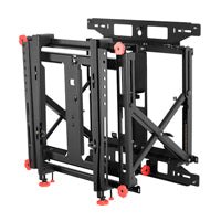 Soporte Peerless universal abatible para videowall pantallas de 46" 60" liberacion por presion