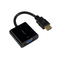 Adaptador Acteck HDMI a VGA Shift Plus AV400 para Video Macho a Hembra Advanced Series Negro