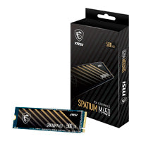 UNIDAD DE ESTADO SOLIDO SSD INTERNO MSI SPATIUM M450 500 GB M.2 2280 PCIE GEN4X4, NVME 1.4 LEC 3600 / ESC 2300 MB/S SPATIUM M450 PCIE 4.0 NVME M.2 500GB