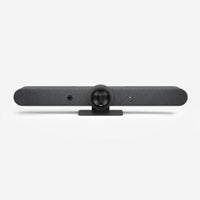 SISTEMA DE VIDEOCONFERENCIA LOGITECH RALLY BAR ALL IN ONE 4K 30FPS ZOOM 15X HD IDEAL PARA SALAS MEDIANAS Y GRANDES GRAFITO.
