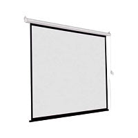 PANTALLA MULTIMEDIA SCREEN MSC-152 , MANUAL , 84 PULGADAS DIAGONAL, FORMATO 1 A 1, COLOR BLANCO MATE, PARA COLGAR TECHO O PARED