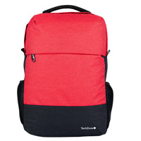 Mochila TechZone Strong Naranja de 15.6" Múltiples Compartimientos Organizador Frontal