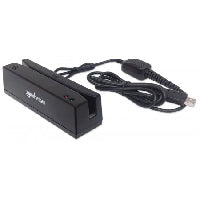 LECTOR BANDA MAGNETICA,MANHATTAN,460255, P/TARJETAS USB