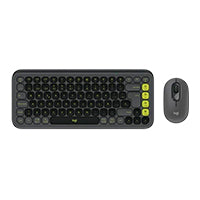 Logitech Pop Icon Graphite Keyboard and Mouse