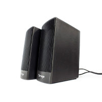 BOCINAS PARA COMPUTADORA 2.0  VORAGO / SPK-106, NEGRO USB PASIVAS