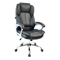 SILLA ACTECK LUXOR PRIME EC840 / ERGONOMICA / REPOSABRAZOS FIJOS/ MAX 120 KG / MECANISMO MECANICO / NEGRO / AC-943437