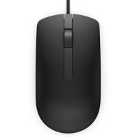 Mouse Dell MS116 Óptico 1000 dpi USB Color Negro