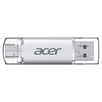 MEMORIA USB ACER 8GB UT300 ACER 3.2 LECT. 150MB/S /DUAL USB-A/ USB-C BL.9BWWA.586