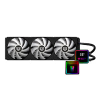 ENFRIAMIENTO LIQUIDO GAMER BALAM RUSH CRYO PRISM 360 BLACK / 3 VENTILADORES / 120MM / RODAMIENTO CERAMICO / ARGB / 67.5 CFM / 1800 RPM / NEGRO / BR-944069
