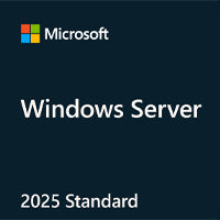MICROSOFT OEM WINDOWS SERVER STANDARD 2025 64 BITS INGLES 1 PK DSP OEI DVD HASTA 16 CORE