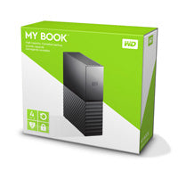 DISCO DURO EXTERNO WD MY BOOK 4TB 3.5 ESCRITORIO USB3.0 NEGRO WINDOWS MAC BACKUP ENCRIPTACION WDBBGB0040HBK-NESN