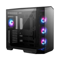 GABINETE GAMING MSI MAG PANO 100R PZ / MEDIA TORRE / ATX/MICRO ATX/MINI ITX/ NEGRO/ SIN FUENTE/PC/GAMER