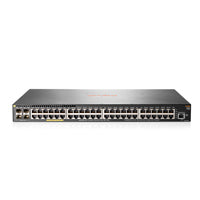 SWITCH HPE ARUBA JL262A 2930F 48G RJ45 POE 370W Y 4 SFP 1G ADMINISTRABLE L3