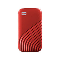 UNIDAD DE ESTADO SOLIDO SSD EXTERNO WD MY PASSPORT 1TB PORTATIL USB 3.2 TIPO C ROJO WINDOWS MAC BACKUP ENCRIPTACION WDBAGF0010BRD-WESN