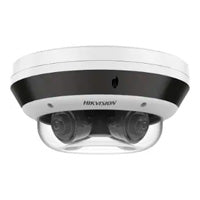 CAMARRA PANOVU SERIES HIKVISION DS-2CD6D54G1-IZS(B) VISTA PANORáMICA 360º / 4 LENTES MOT. 2.8 A 12 MM / 20 MEGAPIXEL EN TOTAL / DARKFIGHTER /EXTERIOR IP67 / IK10 / HI-POE / WDR / 30 MTS IR / MICROSD