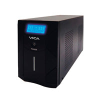 NO BREAK UPS VICA S3000 3000VA/1800W 8 TOMAS REGULADAS Y RESPALDADAS NEMA 5-15R, RJ45, PANTALLA LCD 3 AÑOS DE GARANTIA