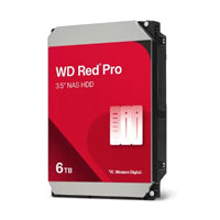 Disco Duro Interno WD Red PRO 6TB 3.5 SATA3 6GB/S 256MB 7200RPM 24X7 HOTPLUG NAS 1-16 Bahias WD6005FFBX