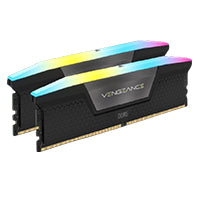 MEMORIA RAM CORSAIR DDR5 VENGEANCE RGB DIMM 6000MT/S 32GB 2X16GB CL36 AMD EXPO INTEL XMP CMH32GX5M2E6000Z36